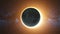 Solar Eclipse by a Lunar event with Ring of Fire