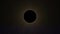 Solar Eclipse, view from space, unknown planet or moon
