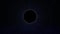 Solar Eclipse, view from space, unknown planet or moon