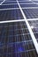 Solar electric cell array