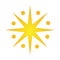 Solar electric power plug sun energy logo icon