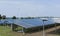 Solar farms and wind power plants