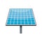 Solar generation icon, flat style