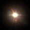 Solar Lens flare light special effect Black background