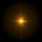 Solar Lens flare light special effect Black background