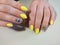 Solar Manicure Nail Design