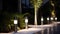 solar modern outdoor lights