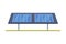 Solar Panel, Green Energy, Alternative Power Flat Vector Illustration