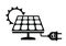 Solar panel icon