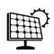 Solar panel icon