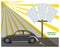 Solar panel renewable energy sun car fuel pollution climate environment future
