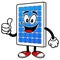 Solar Panel with Thumbs Up