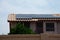 Solar panels on house roof power alternative modern