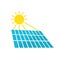 Solar panels icon