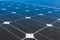 Solar Panels produce power, green energy