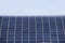 Solar panels for the production of electrical energy from solar energy. Environmentally friendly energy resource. Silicon cells