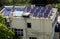 Solar Planes on Top of House in Hong Kong