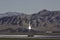 Solar plant tower near Nevada and California border