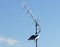 Solar power antenna