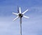 Solar powered environment friendly wind turbine