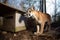 solar-powered surveillance camera in wildlife preserve captures rare animal behavior