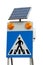 Solar road sign