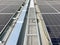 Solar rooftop walkway