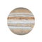 Solar System Concept. View of Full Big Planet Jupiter from Space. Elements of this image furnished by NASA. 3d Rendering