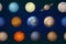 Solar System Planets Seamless