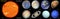 The Solar System. Terrestrial Planets vs Jovian Planets. Elements of this picture furnished by NASA