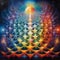 Solarity: A Visionary Painting Of Harmonious Celestial Frequencies