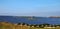 Solarpark Broich photovoltaic system with solar panels on a hill in Dormagen, Germany