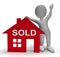 Sold House Means Successful Offer On Real Estate