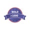 Sold More Than 1000 best seller product circle round badge emblem design