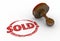 Sold Round Red Stamp Word Sell Success