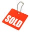 Sold tag