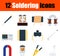 Soldering Icon Set