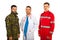 Soldier, doctor and paramedic