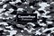 Soldier military camouflage pattern in white and gray shade