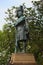 The soldier statue in the Prince Street garden,Edinburgh