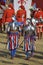 Soldiers with armor at the historic procession