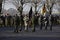 Soldiers at militar parade in Latvia