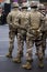 Soldiers at the Military parade