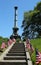 Soldiers monument at the Battle Hill at the Green-Wood cemetery in Brooklyn