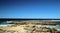 Soldiers Point Rock Platform near the beach New South Wales Australia