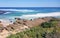 Soldiers Point Rock Platform near the beach New South Wales Australia