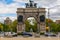 Soldiers` and Sailors` Arch Grand Army Plaza square at Flatbush Avenue and Eastern Parkway intersection, Brooklyn, New York