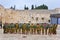 Soldiers at the Wailing Wall, Jerusalem Israel