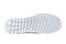 Sole with a square protector of the pattern with wavy lines with a pattern of white rubber.