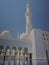 Solemn Sheikh Zayed Mosque splendidly showed its purity and beauty, Abu Dhabi